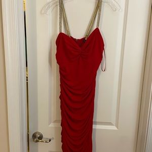 Mod international red dress